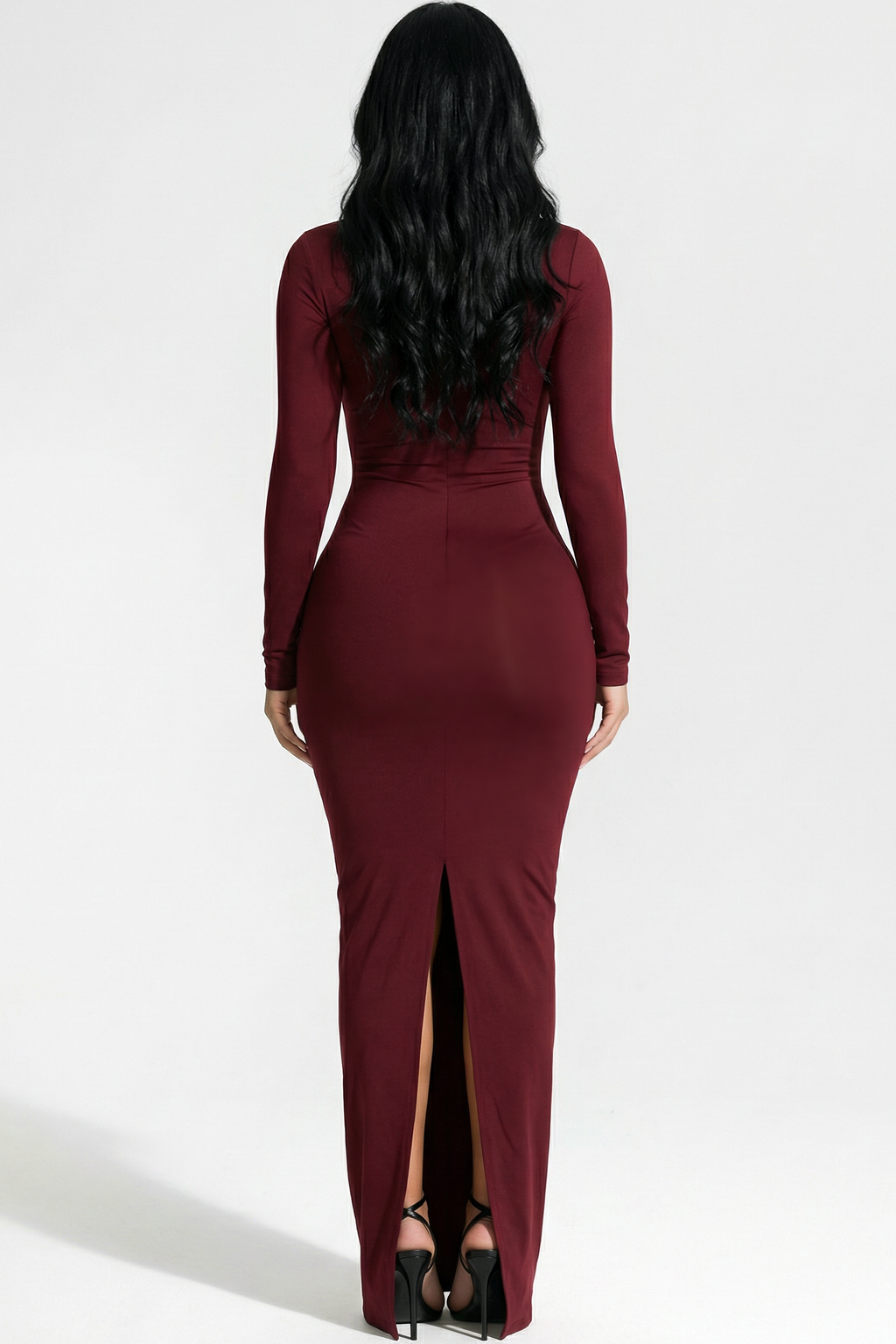 Drop Neck Luxe Dress