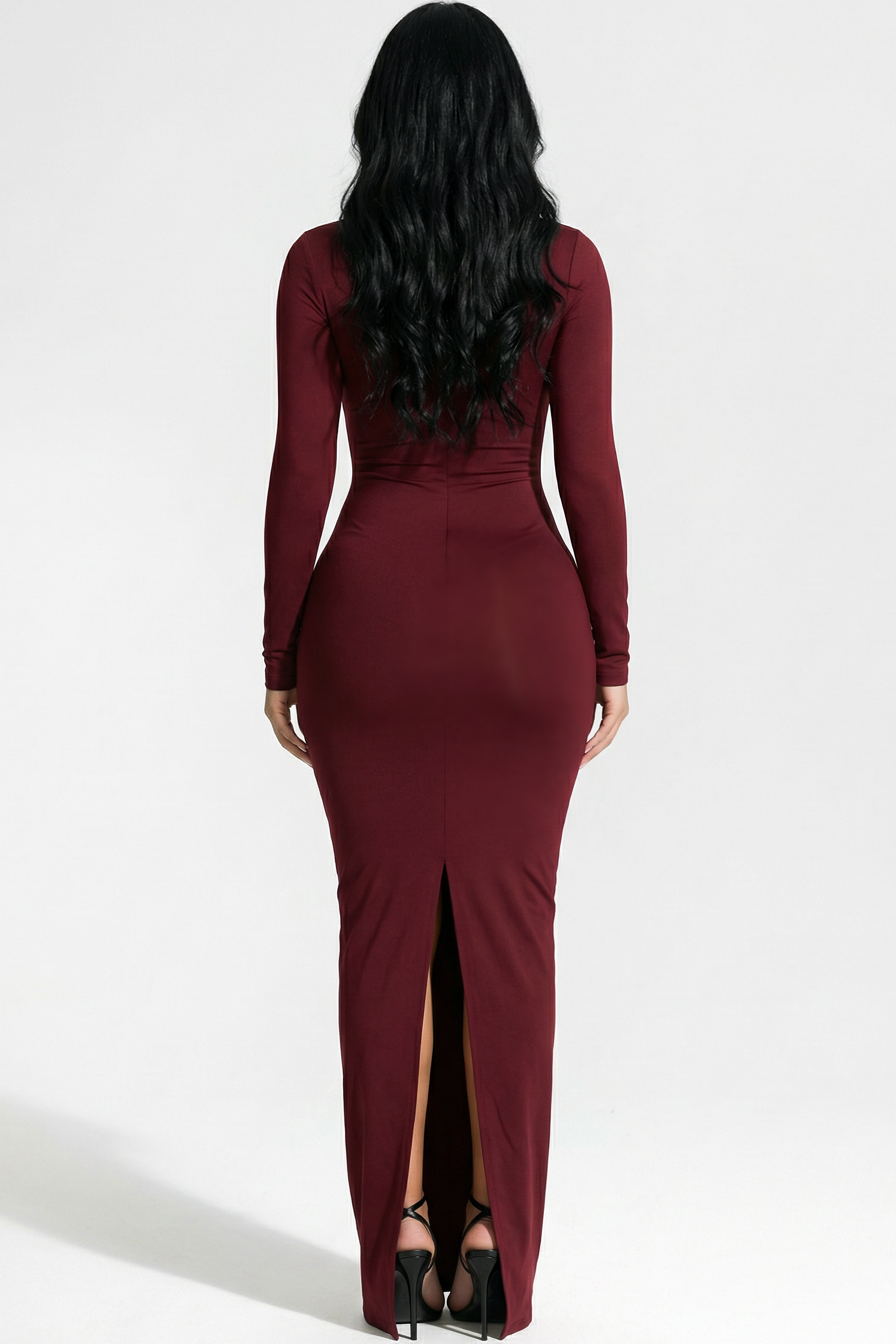 Drop Neck Luxe Dress