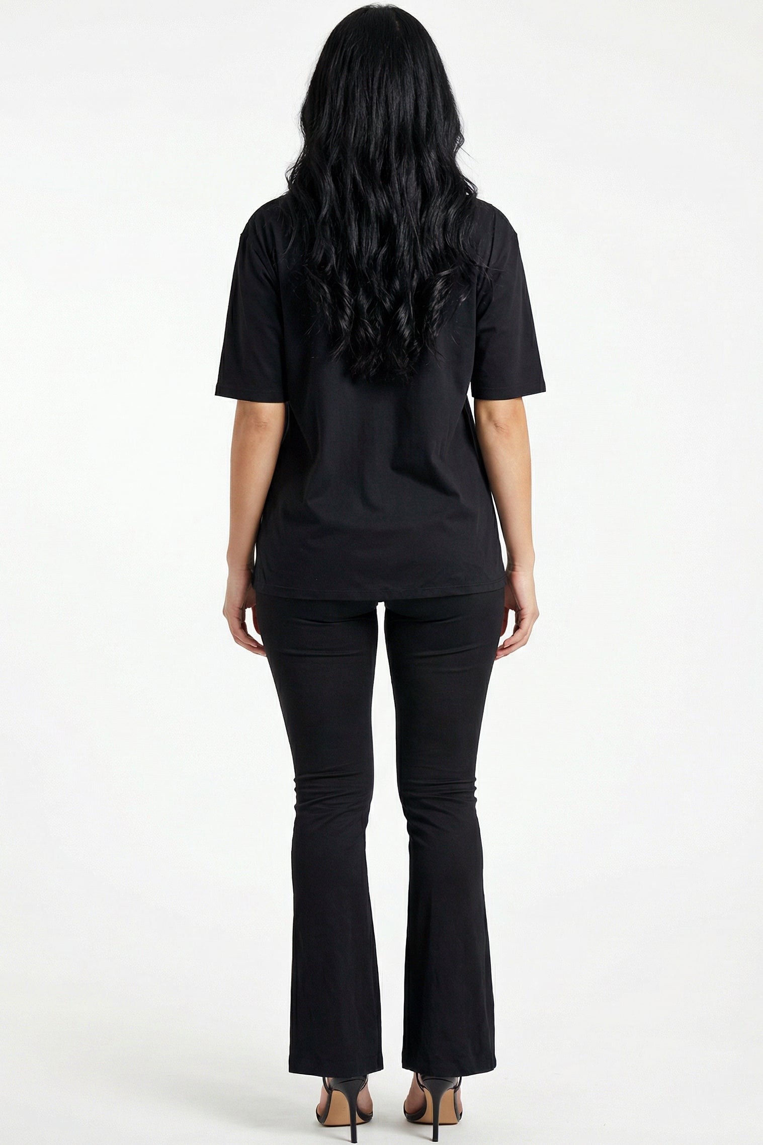 Oversized Tshirt + Yoga Pants Set