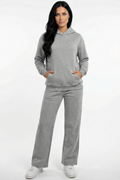 Hoodie + Straight Leg Sweat Pants Sets