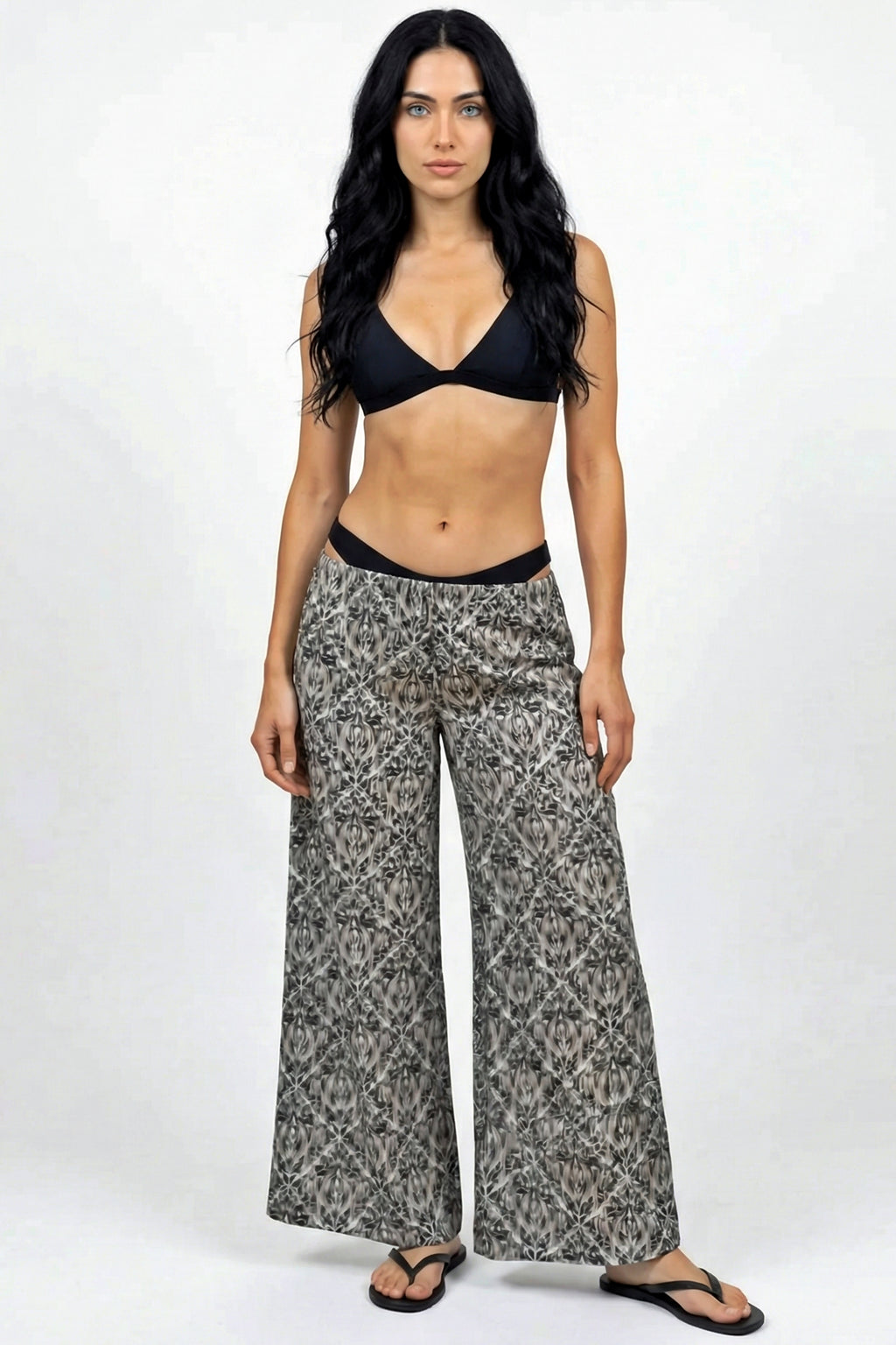 Luxe Flow Wide-Leg Pants