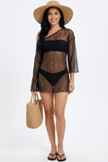 Sheer Elegance Beach Cover-Up