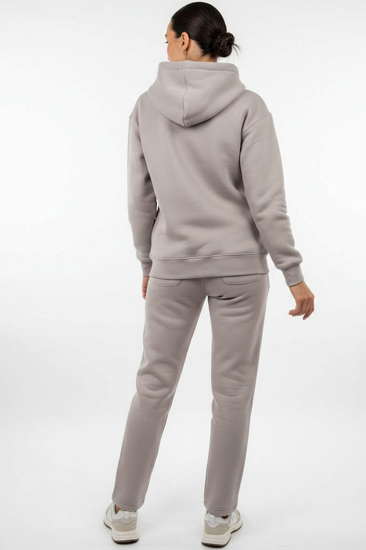 Hoodie + Straight Leg Sweat Pants Sets