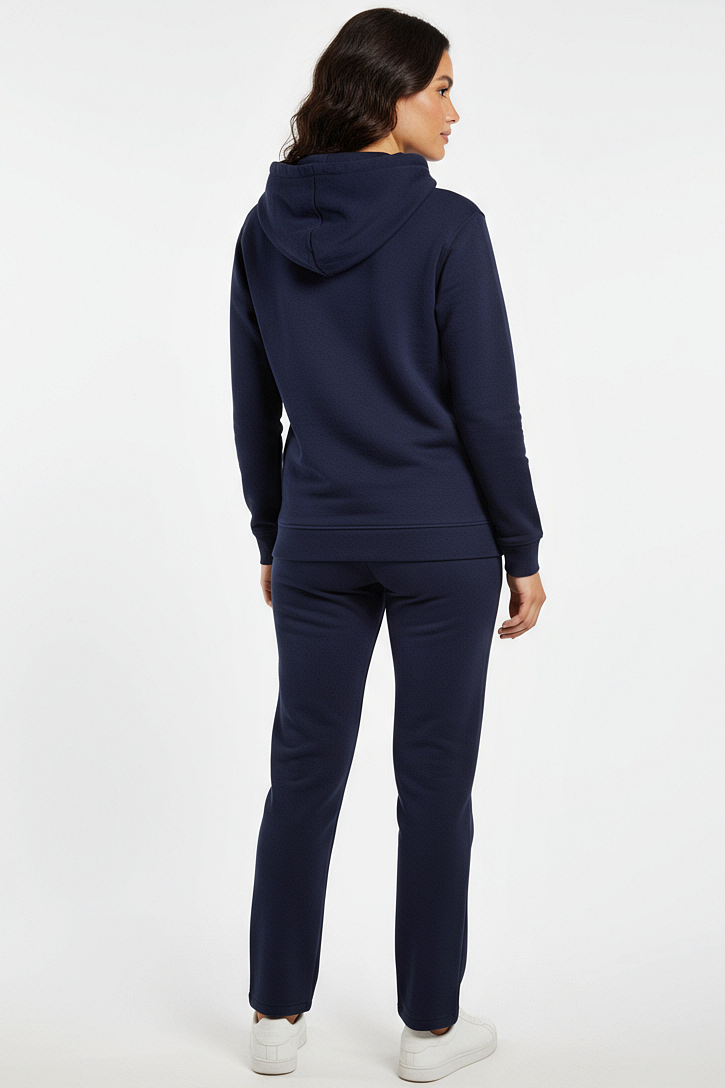 Hoodie + Straight Leg Sweat Pants Sets