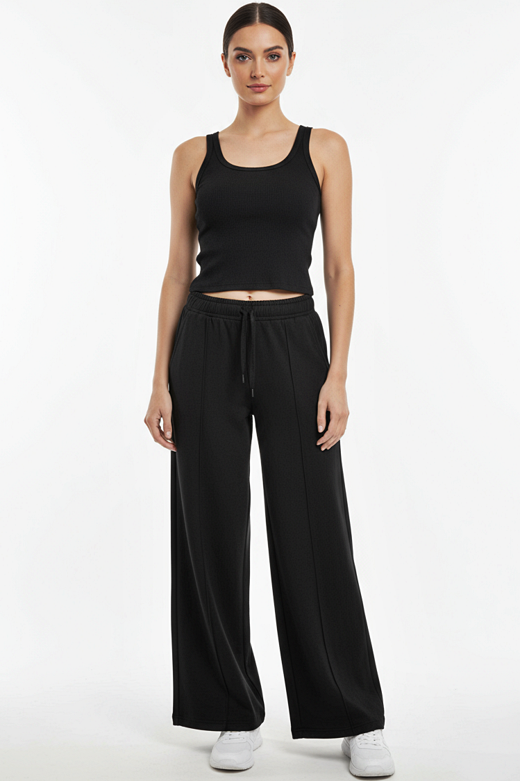 Light Weight Wide Leg Pants