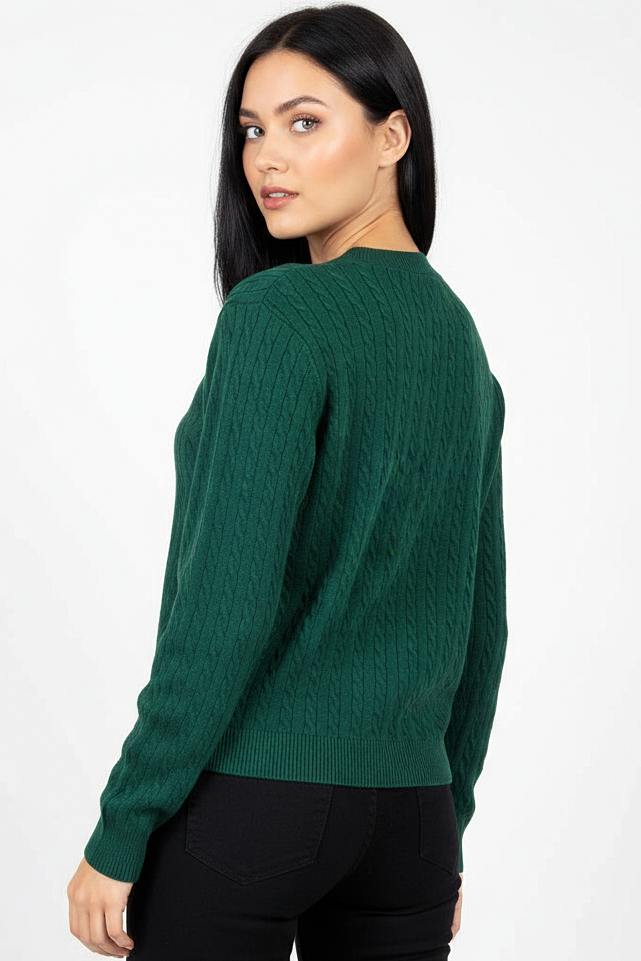 Soft Knit Cropped Sweater