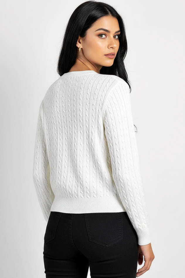 Soft Knit Cropped Sweater