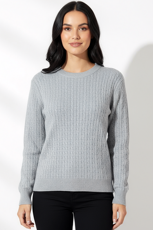 Soft Knit Cropped Sweater