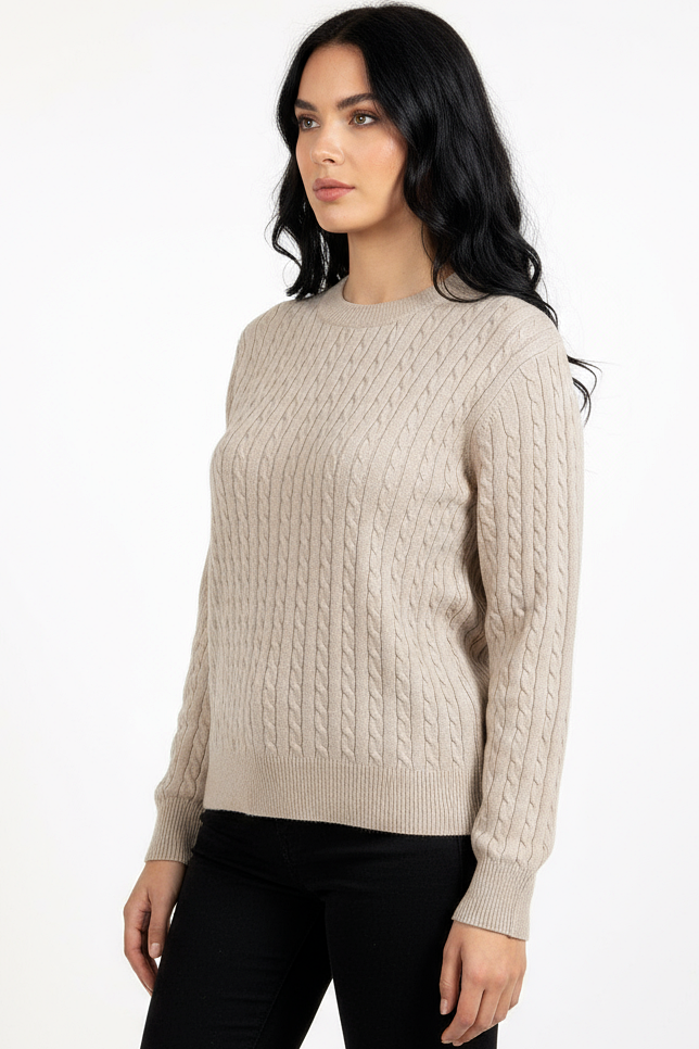 Soft Knit Cropped Sweater