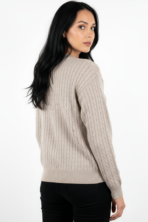 Soft Knit Cropped Sweater