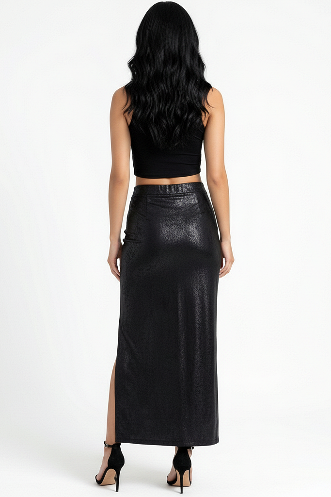 Chic Leather Skirt