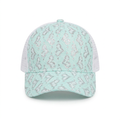 Sparkle Cap - Mint Green