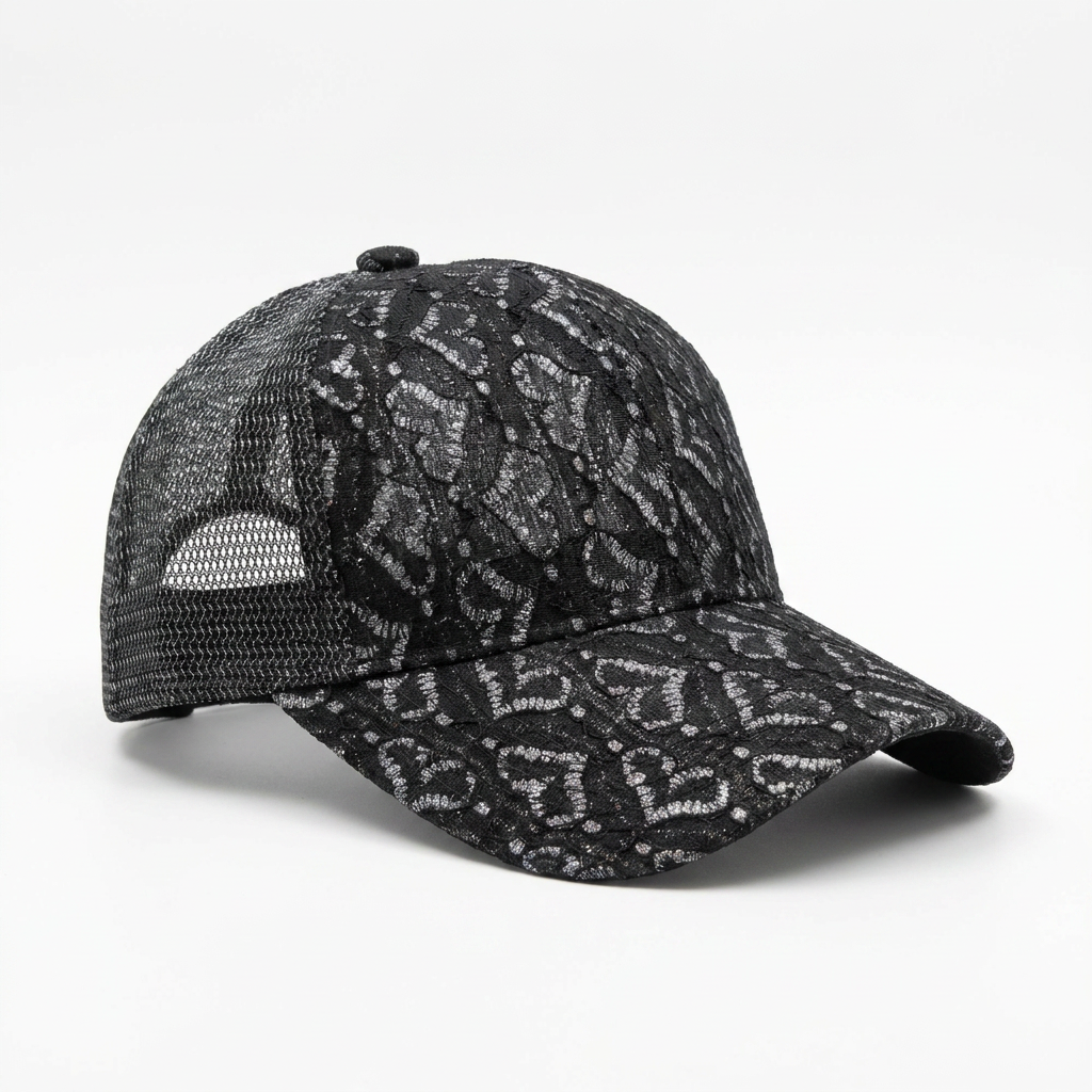 Sparkle Cap - Black