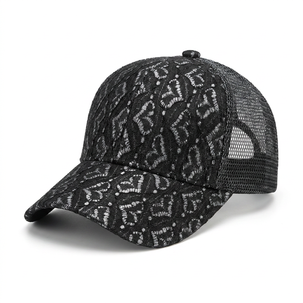 Sparkle Cap - Black