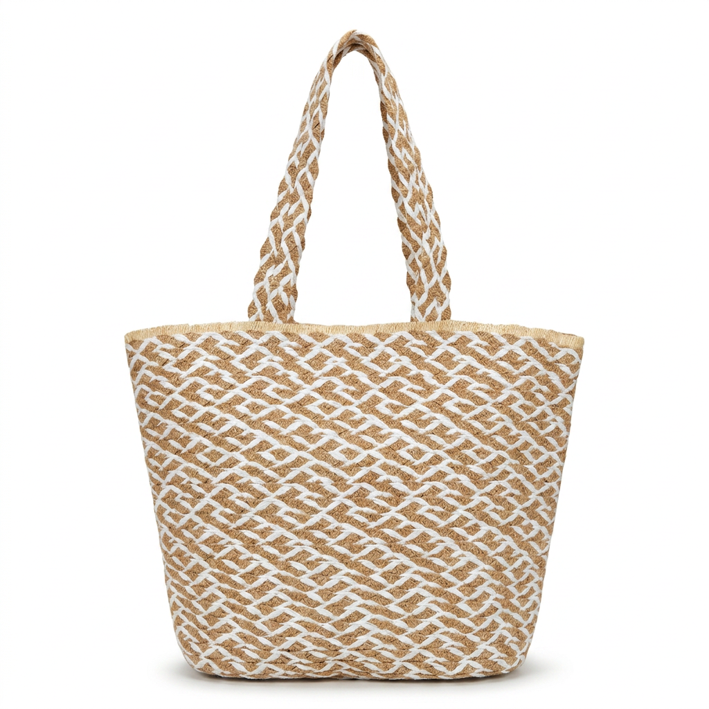 Lattice Tote - Natural