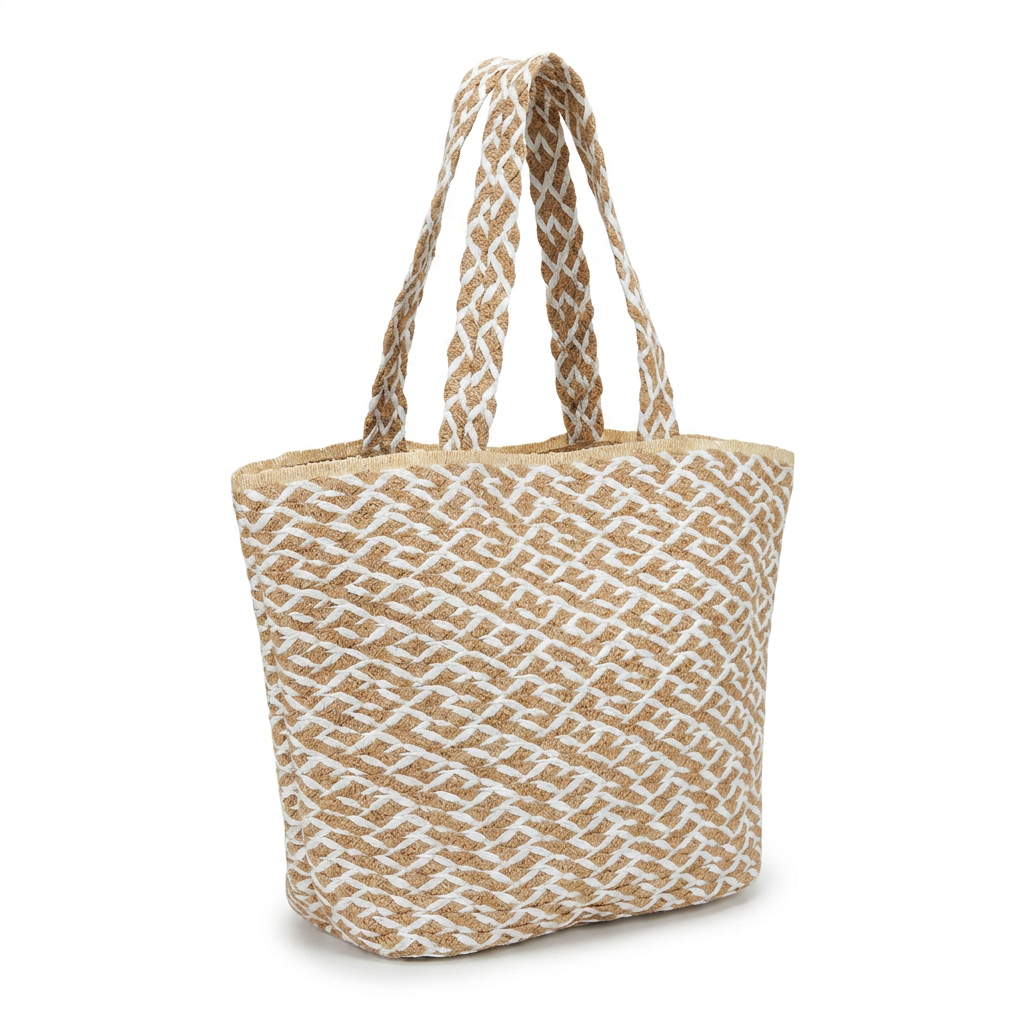 Lattice Tote - Natural