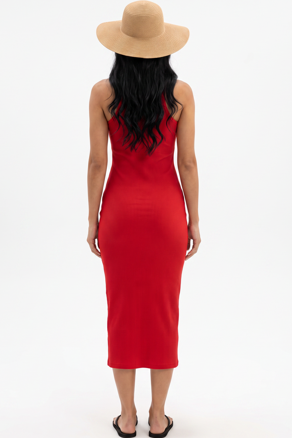 Ribbed Cotton Dress