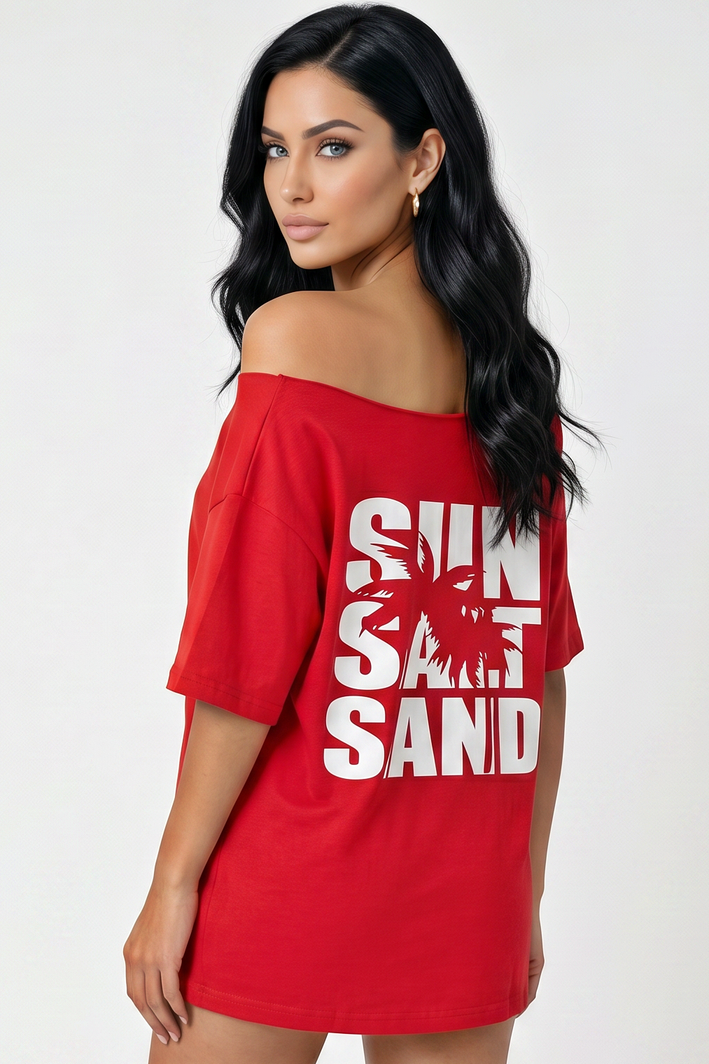Sun Salt Sand Oversized Tee