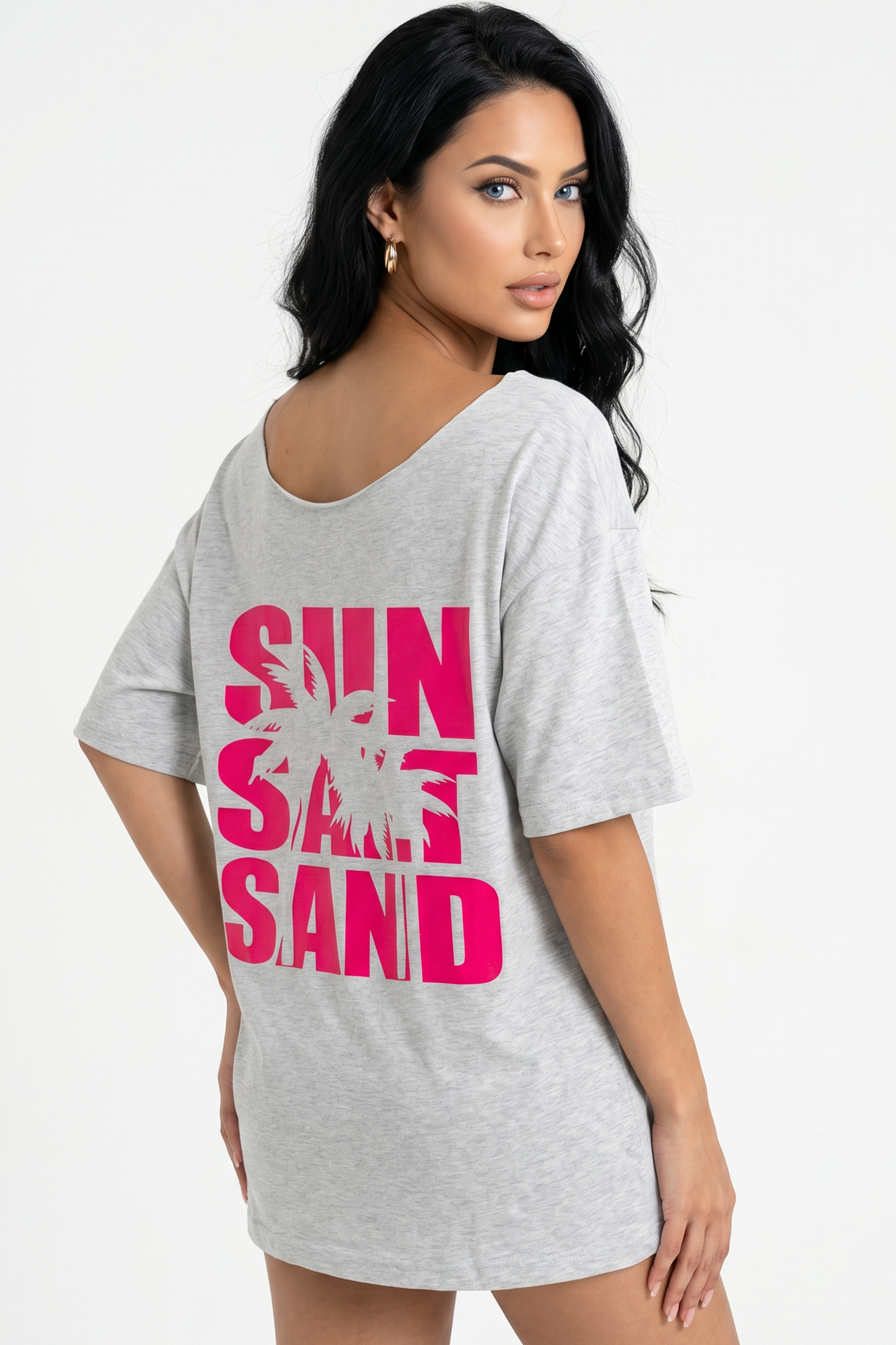 Sun Salt Sand Oversized Tee