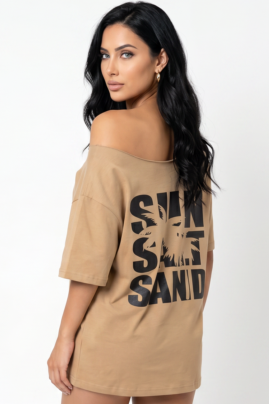 Sun Salt Sand Oversized Tee