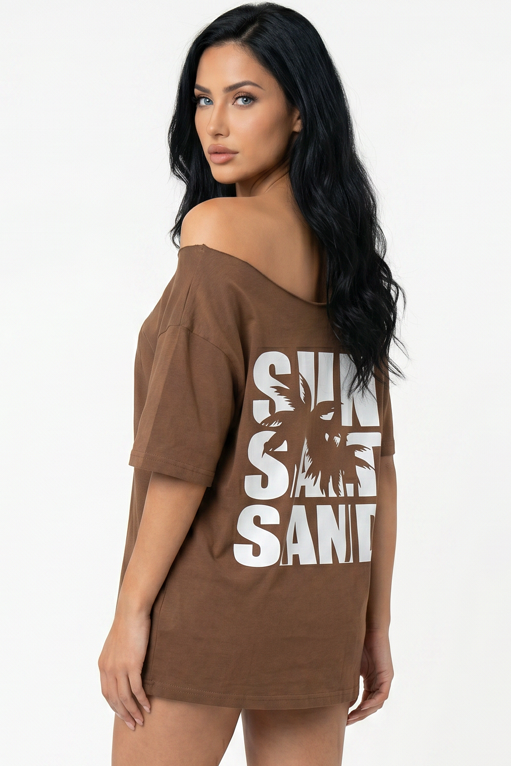 Sun Salt Sand Oversized Tee