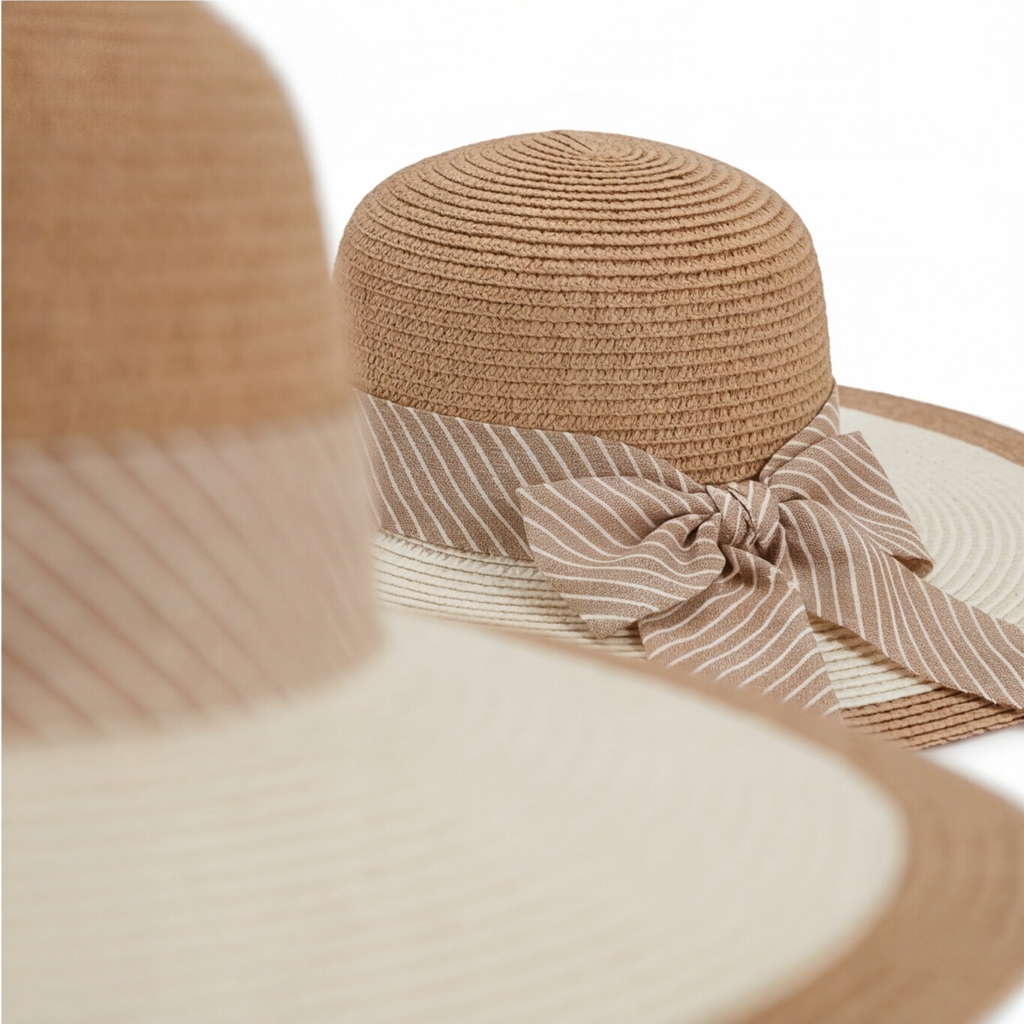 Contrast Ribbon Hat
