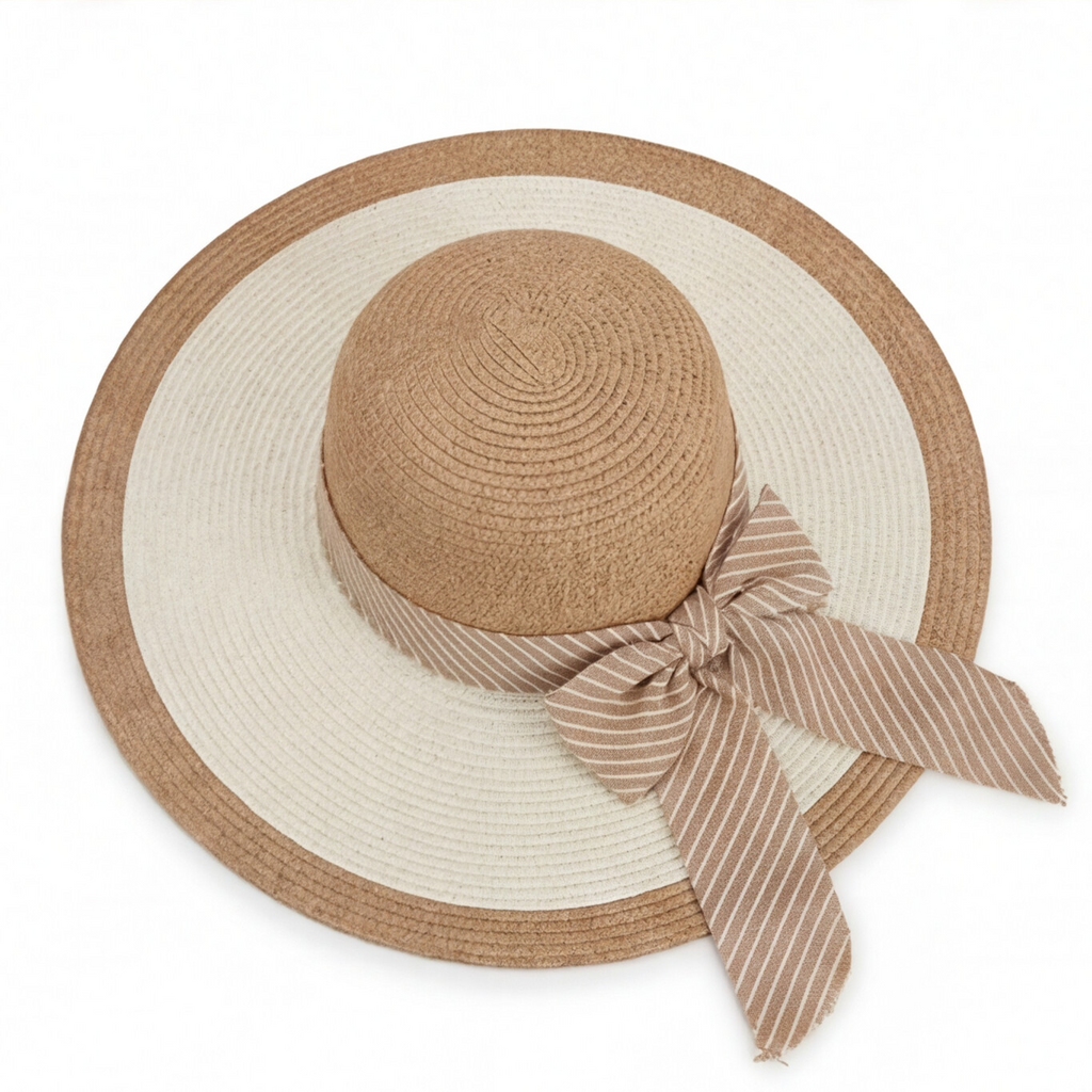 Contrast Ribbon Hat