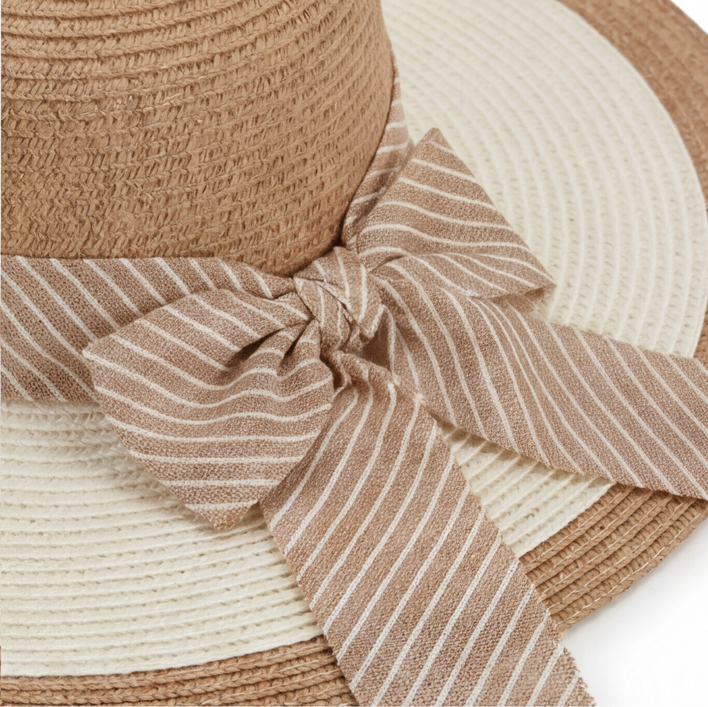 Contrast Ribbon Hat