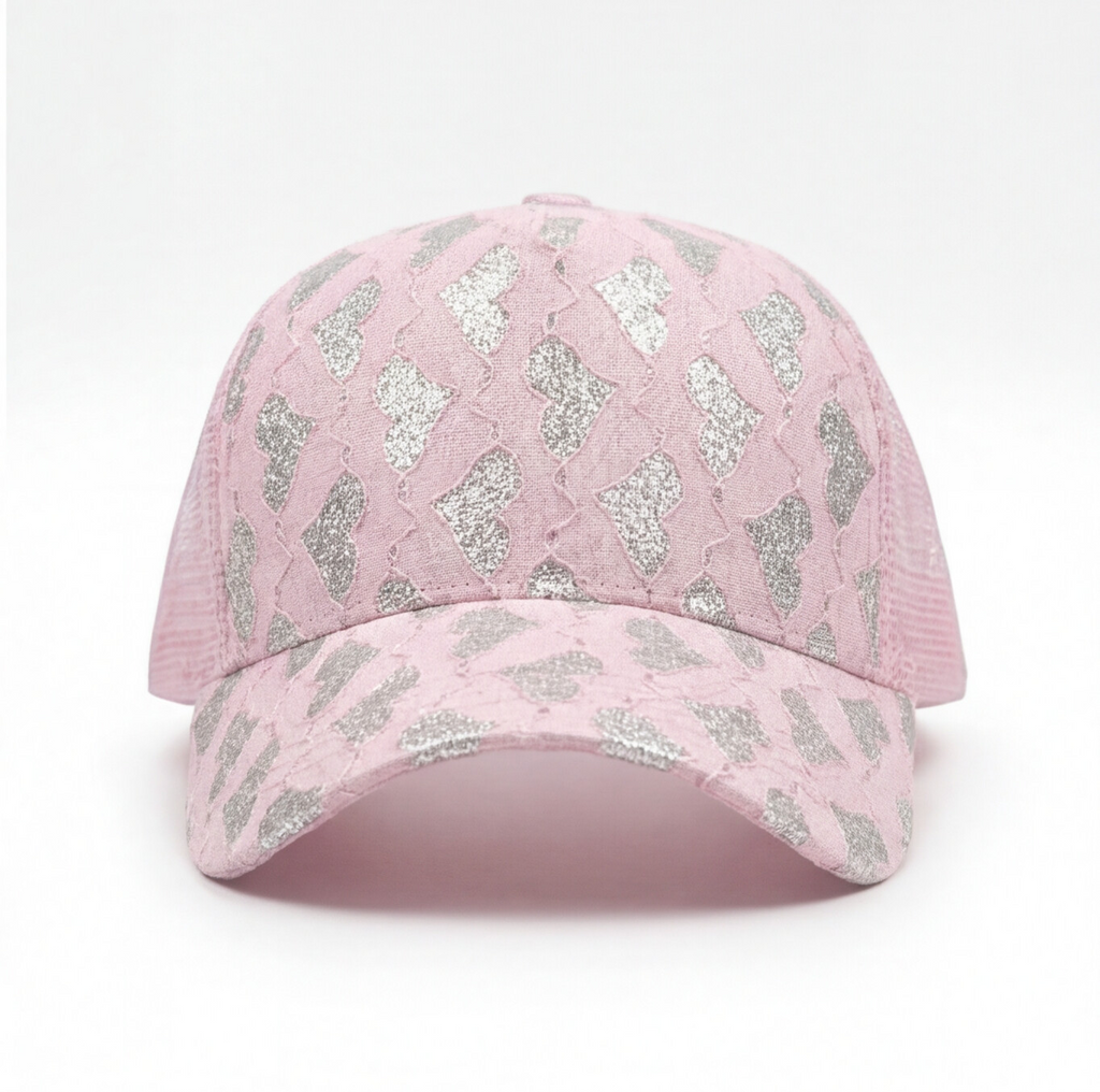 Sparkle Cap - Light Pink