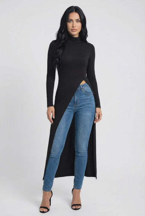Urban Elegance High-Low Tunic